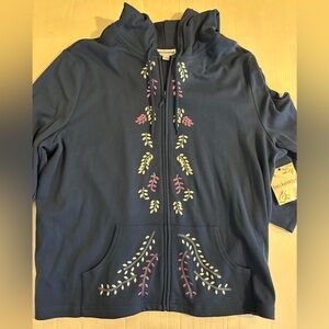 NWT Breckenridge blue xl hoodie